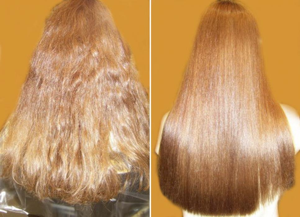 Как делать ламинирование для выпрямления волос