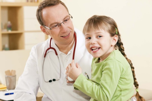 Doctor - Pediatrician - with a