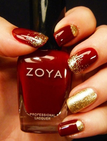 red-golden-manicure-15